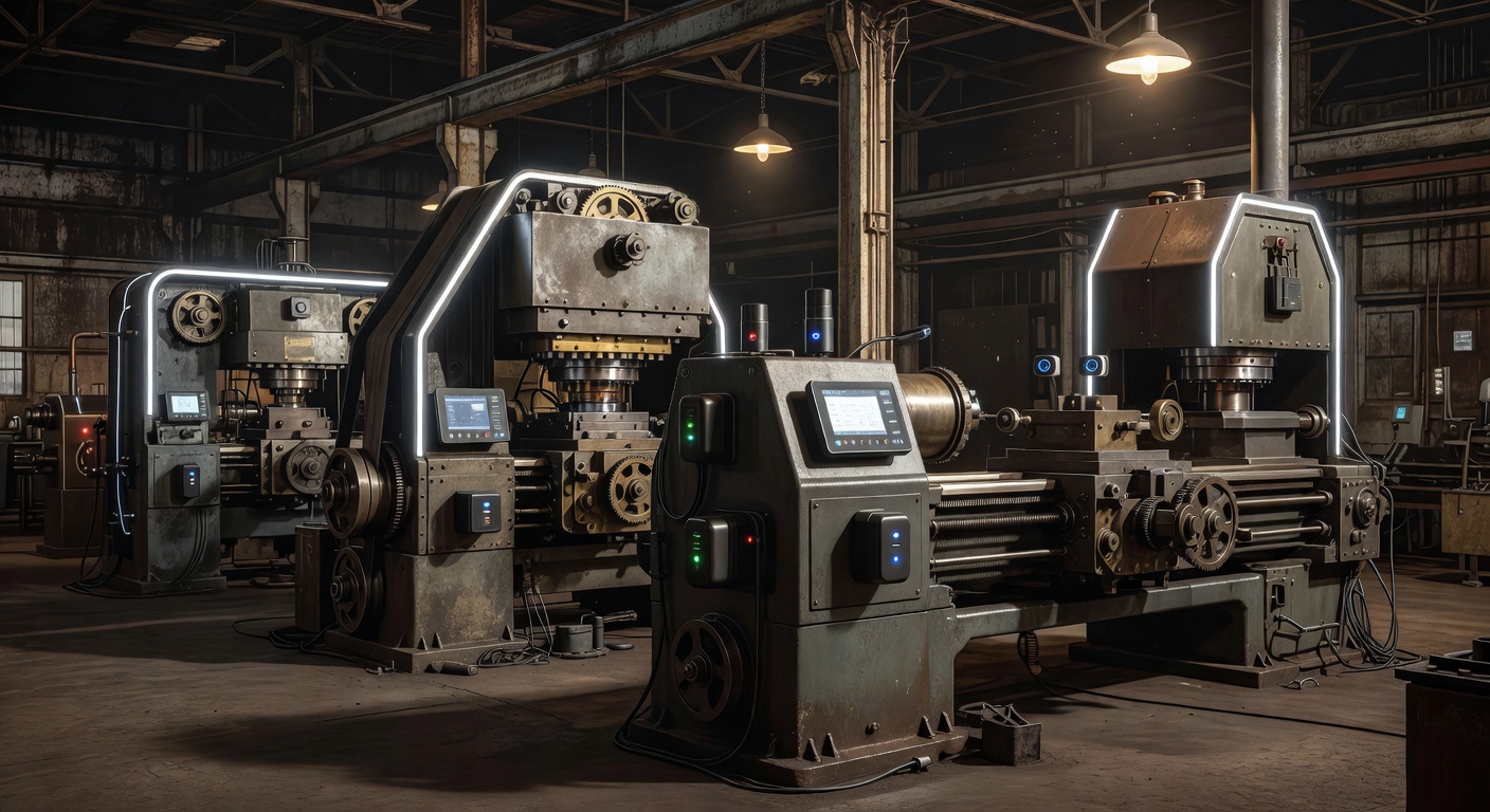 Retrofitted Machinery